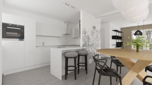 Opération de rénovation immobilière — Fontquentin