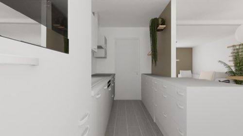 Opération de rénovation immobilière — Fontquentin