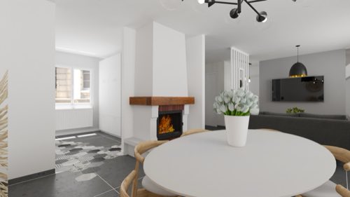 Opération de rénovation immobilière — Maison riorges